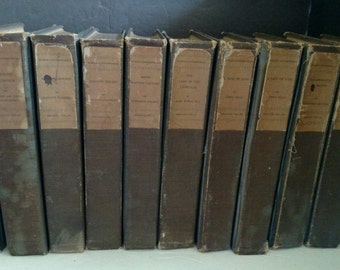 Chefs D'Oeuvre Du Roman Contemporain. Realists. Volumes I to X (Complete)