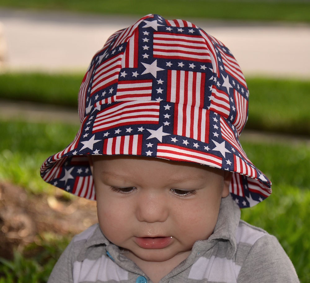 Patriotic Kid's Hats Childrens Hats Baby's Hats 4th Of