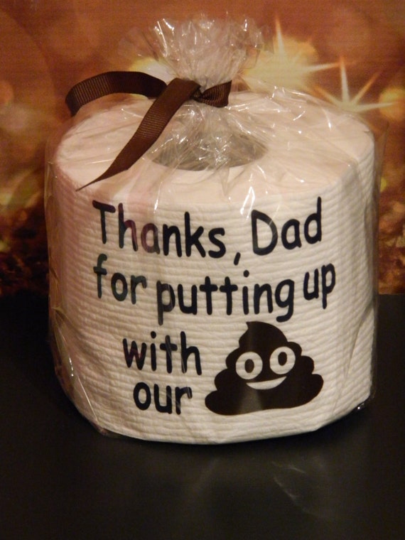 Personalized Toilet Paper - Funny Father's Day Gift - Bosses Gift