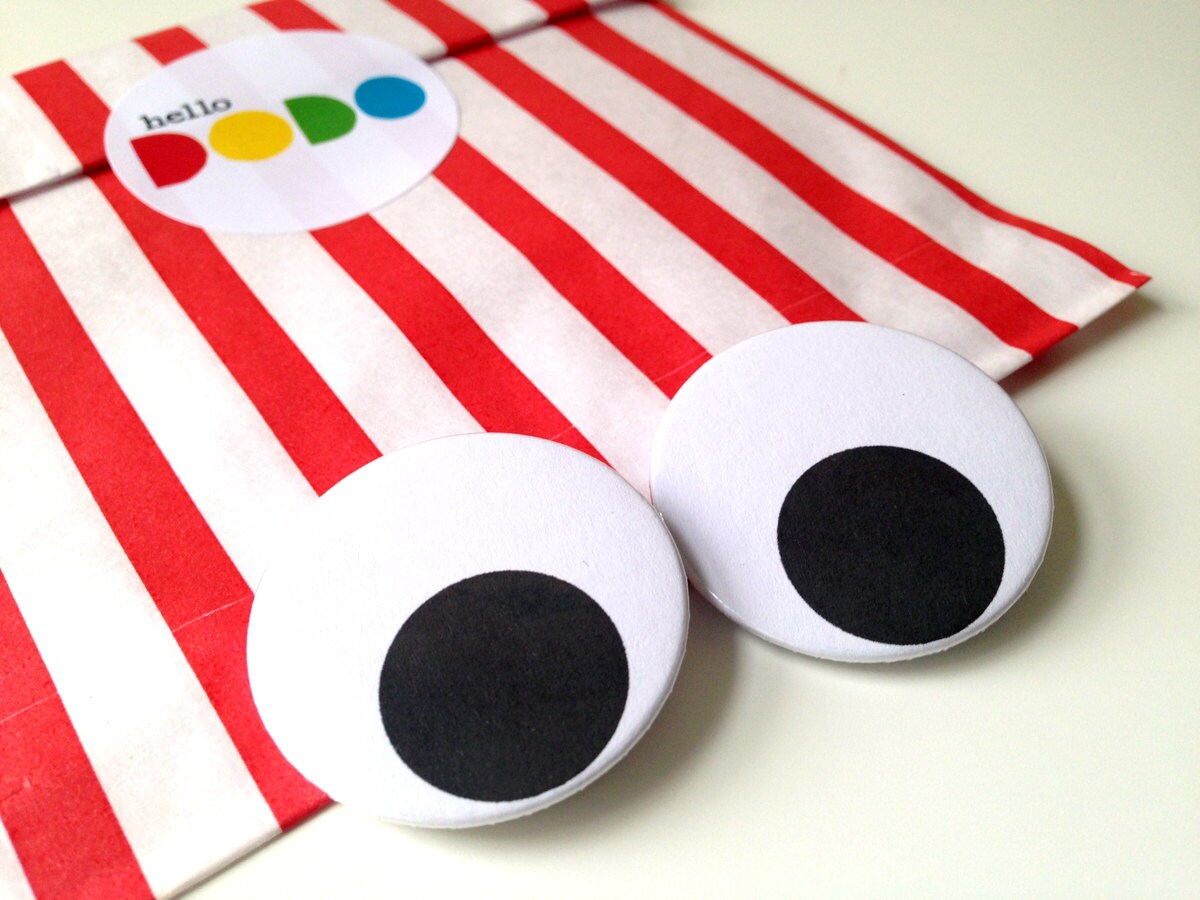 Googly Eye Badges googly eye pins funny pin back by