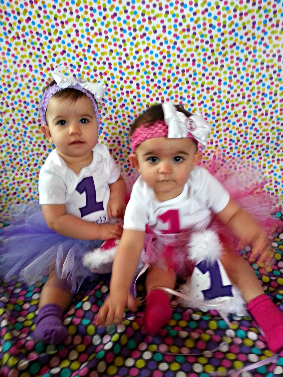 Twin Girls 1st Birthday Outfit Babies 1st Birthday Twin