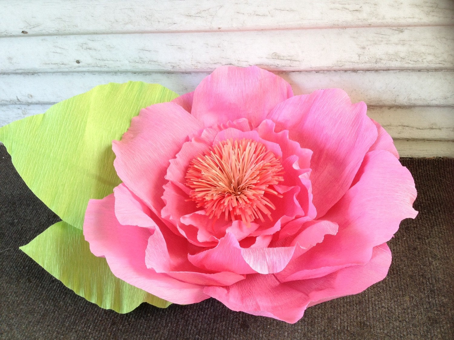Giant Crepe Paper Flower home decor party flowers big
