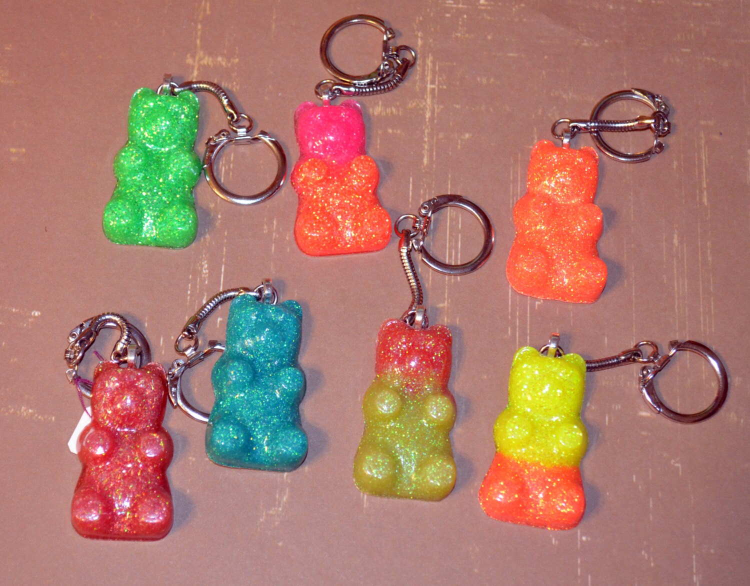 Gummy Bear Keychain By Geekygecko On Etsy 2458