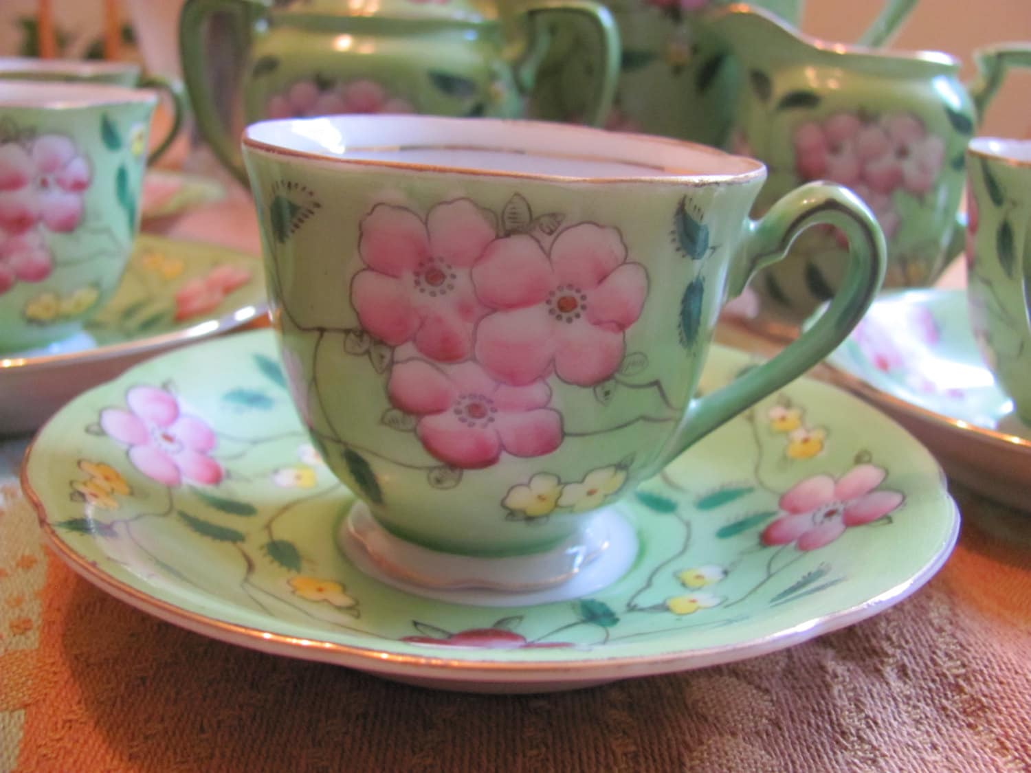 Vintage Occupied Japan Tea Set