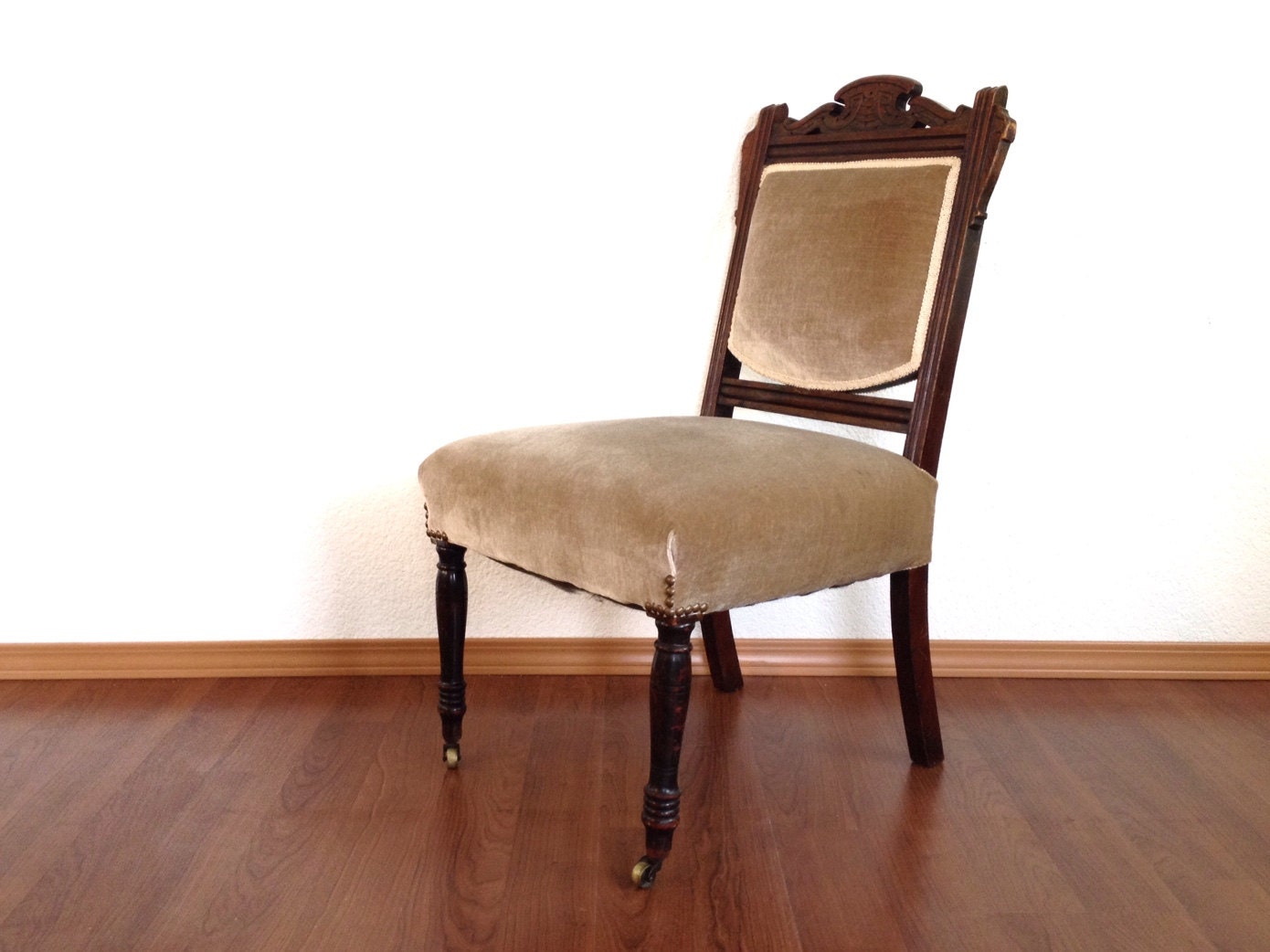 Antique Eastlake Upholstered Dining Room Chairs