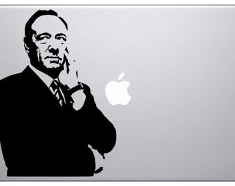 Frank Underwood House of Cards Macbook Decal Sticker