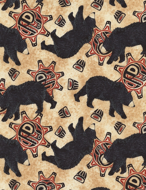 Timeless Treasures Fabric Northwest Coast by UndercoverQuilts