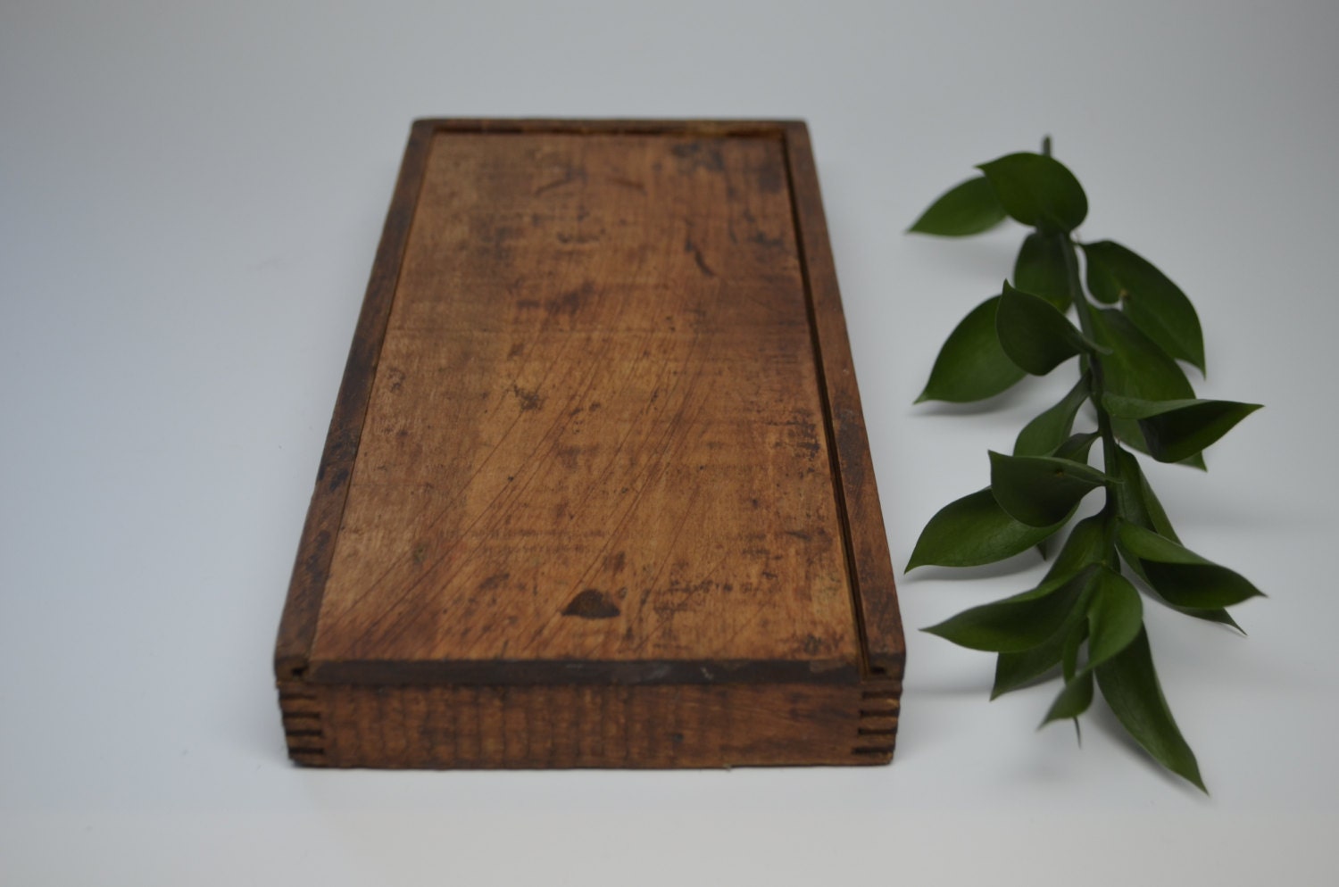 Grandpa’s Vintage Wooden Drill Bit Storage Box Haute Juice