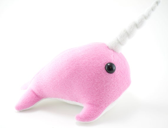 narwhal squishmallow pink