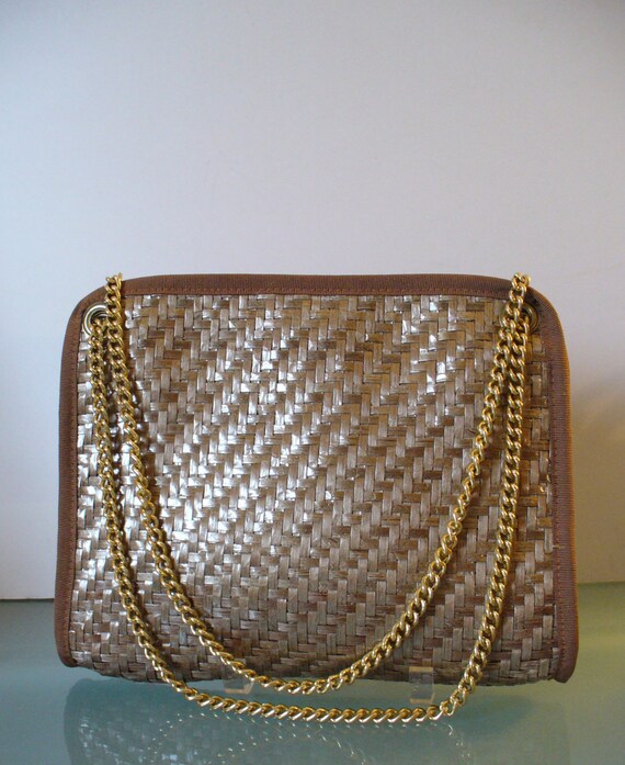 Made in Italy Straw Shoulder Bag