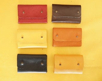 Leather Card Case,Leather Card Wallet,Leather Coin Wallet,Minimalist Pouch,Leather Pouch,Business Card Case,Personalized Card Case,