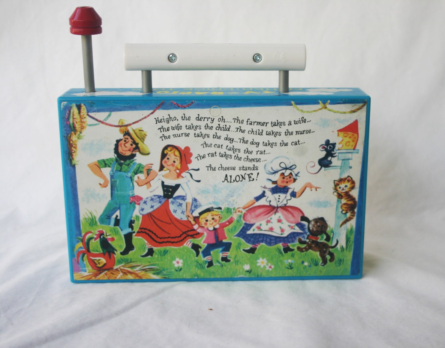 Vintage Fisher Price TV Radio / Farmer in the Dell