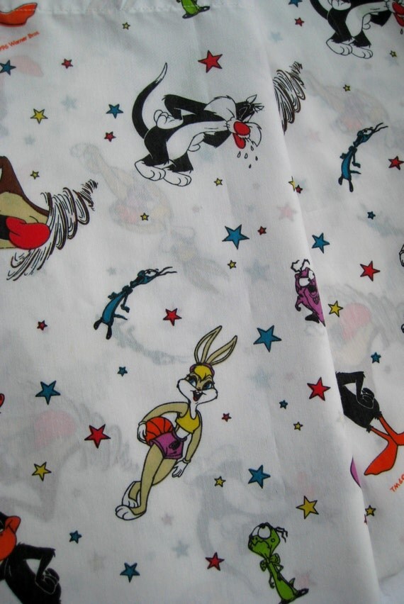 Bugs Bunny Looney Tunes Space Jam Basketball Flat by missussewnsew