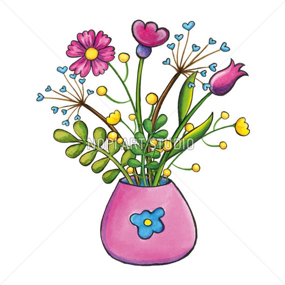 clipart of summer flowers - photo #41