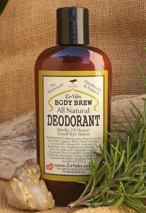 Natural Deodorant works 24 hours Underarm Body Odor Cure