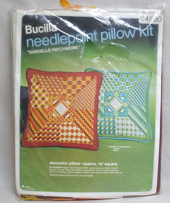 Bucilla Needlepoint Pillow Kit Bargello by 6thAvenueCollection