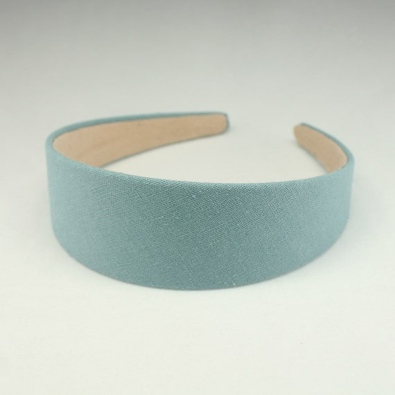 1pc of 40mm 1 1/2 Plastic headband with Baby blue