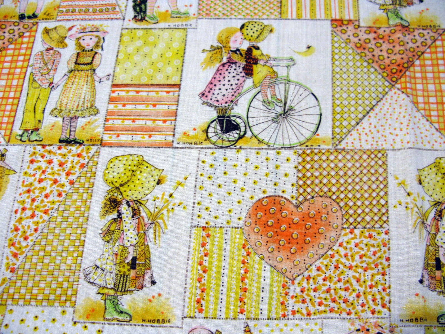 Holly Hobbie Fabric Holly Hobby American Greetings