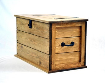 pine chest toy box