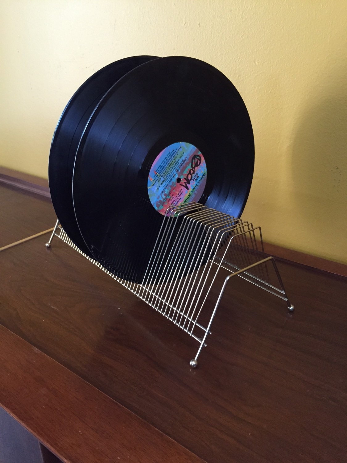 Vintage Album/Record/Vinyl Holder Brass Haute Juice