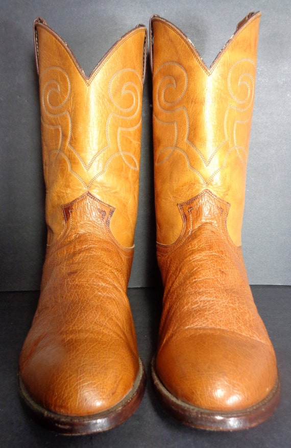 justin boots ostrich skin