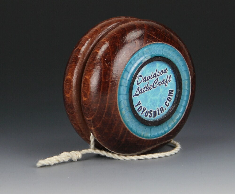 old wooden yoyo