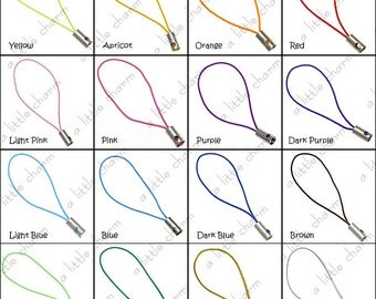 Cellphone Strap / Lanyard / Lariats and 10mm Iron Jump Rings