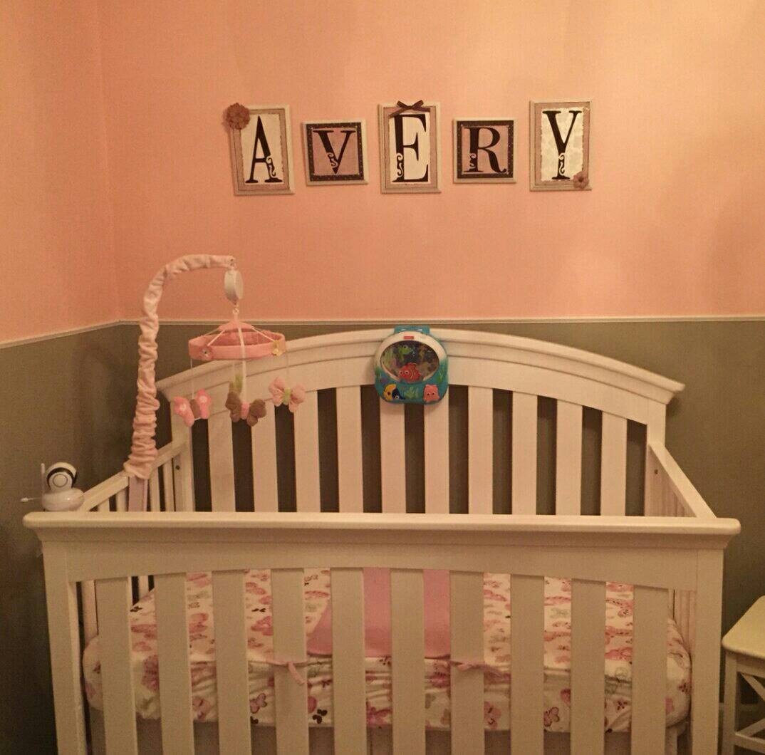Hanging name letters baby name letters by