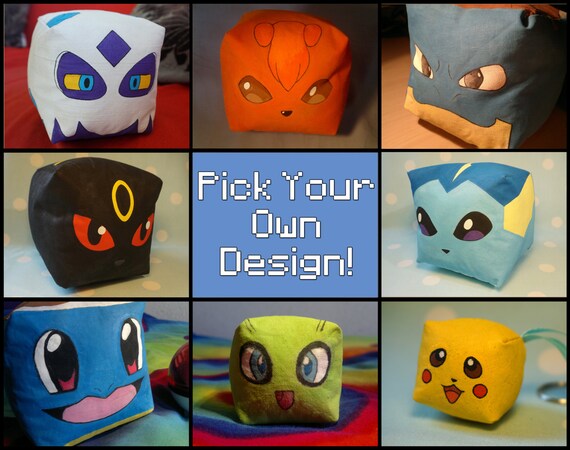 pokemon cube plush