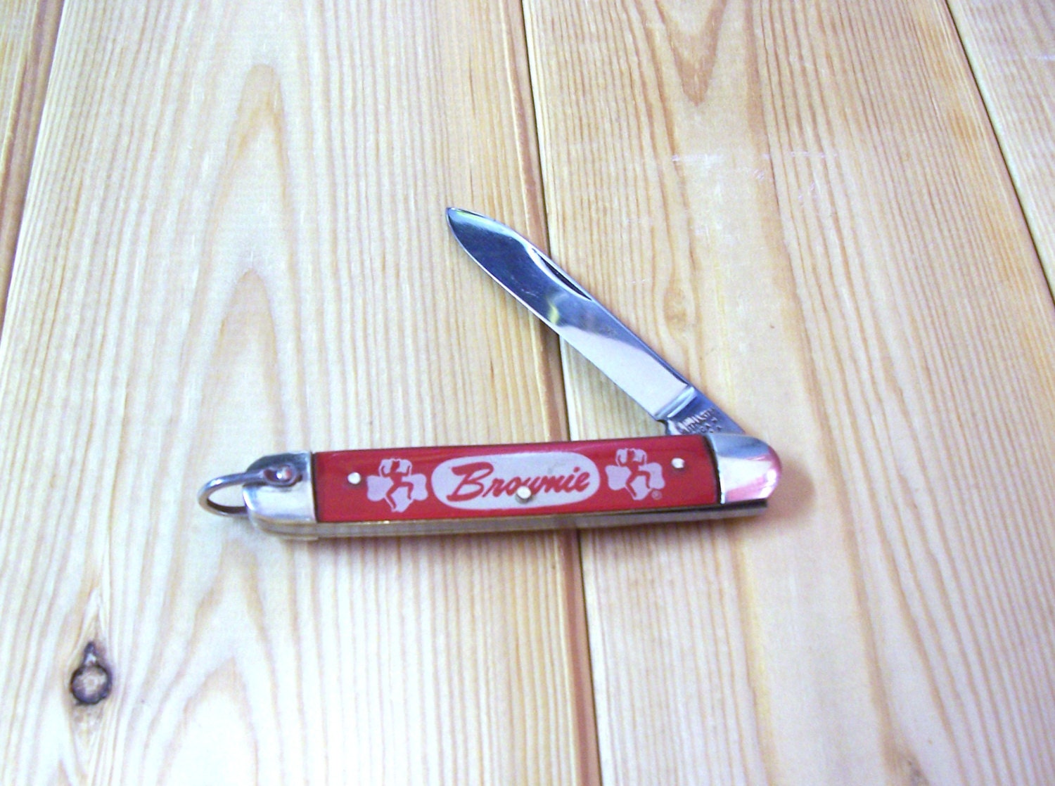 Brownie Scout Kutmaster USA Pocket Knife Girl Scout Knife Near
