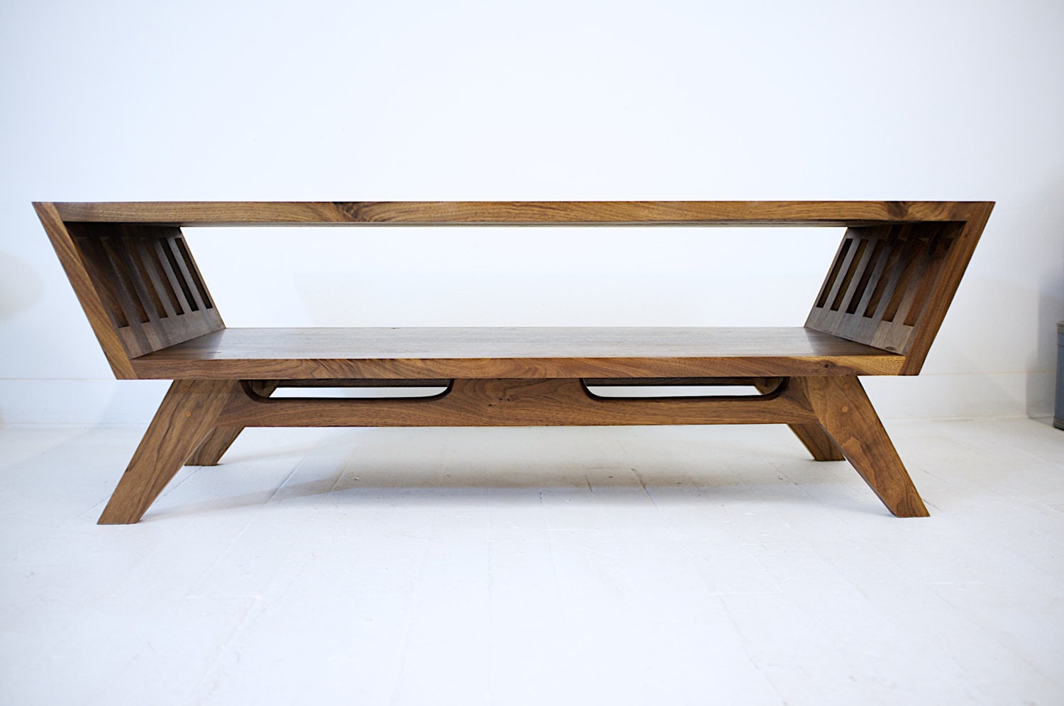 The April Modern Coffee Table Black Walnut Coffee By