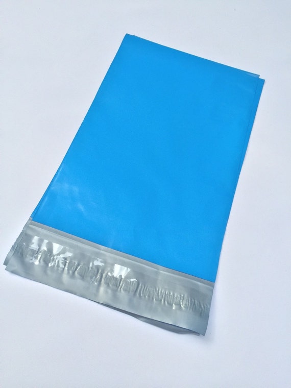 100 6x9 Blue Poly Mailing Envelopes Self Adhesive by ShipAway