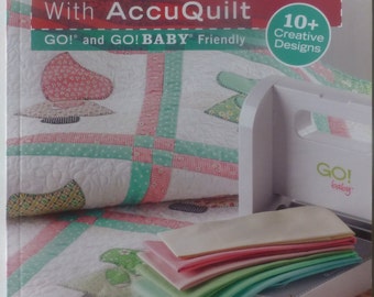 Book "GO! Scrapping With AccuQuilt" Quilt Book, Create Accessories, Fast Shipping, BK148