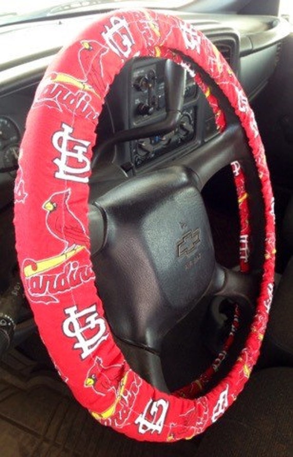 Steering Wheel Cover St Louis Cardinals MBL Baseball Cute