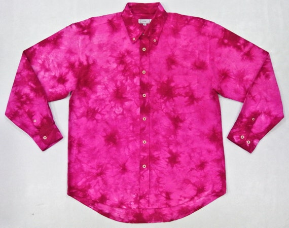 hot pink tie dye shirt