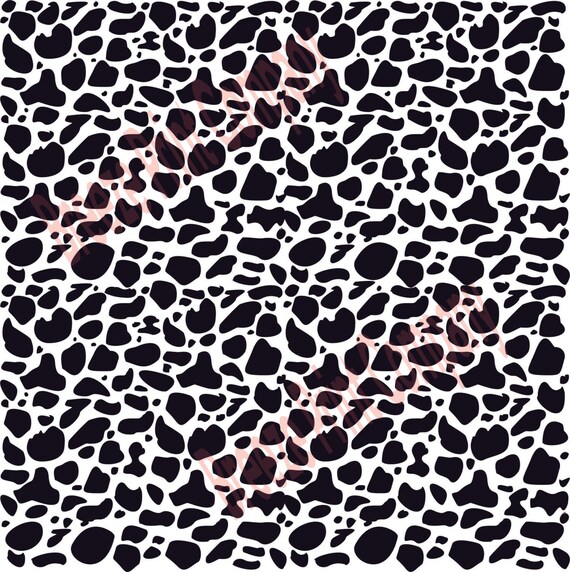 Cow print craft vinyl sheet HTV or Adhesive Vinyl vinyl