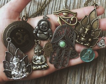 The Pendant Collection - Hippie Boho Bohemian Tumblr Womens Jewelry