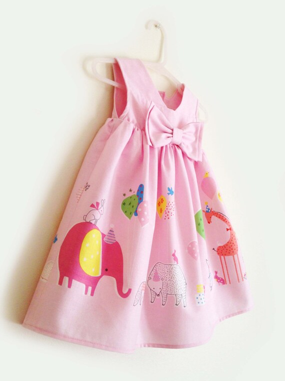 Beautiful Baby Girl Light Pink Party Dress/ Summer Dress 1st