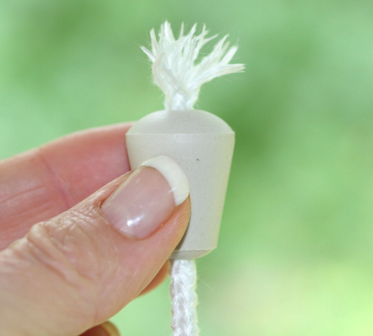 10 Ceramic Wick Holders Tiki Torch Wicks