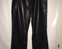 Popular items for leather pants on Etsy