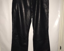 Popular items for leather pants on Etsy
