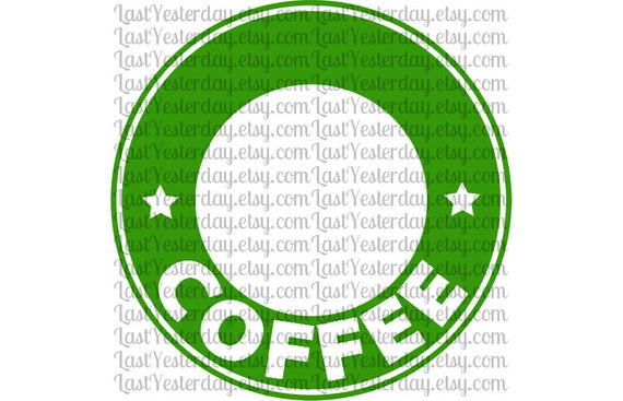 Download Blank Coffee Ring DIGITAL DOWNLOAD svg dxf jpg png