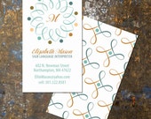 Pre Designed Business Card: interpreter, advisor, etc.