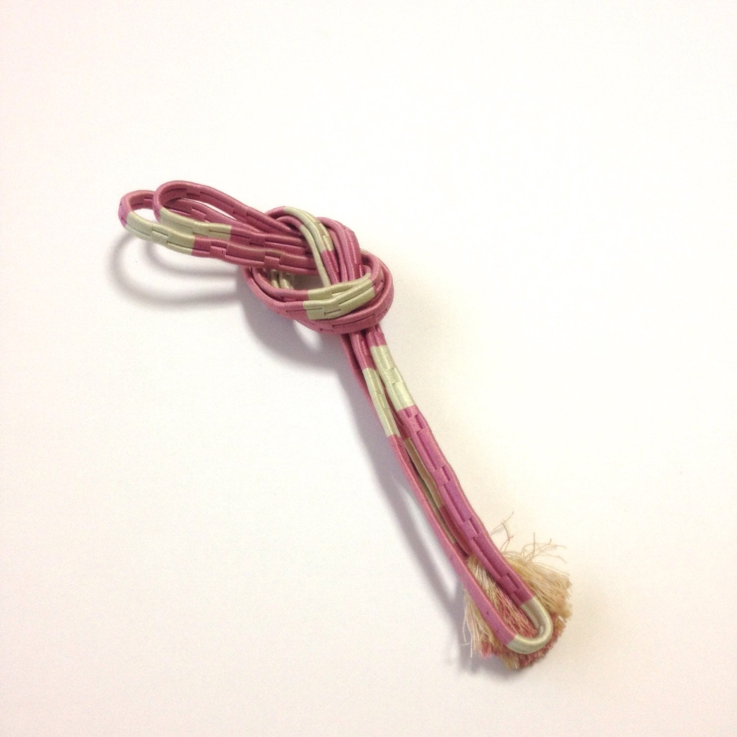 Obijime, Vintage Silk Japanese Cord Kumihimo, Woven Silk Tie Belt