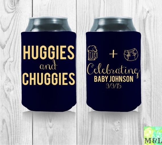 Personalized And Custom Baby Shower Koozies by MintandLemon