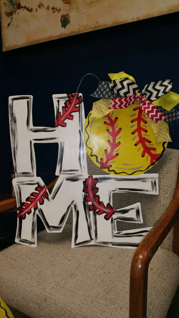 Softball/Baseball door hanger