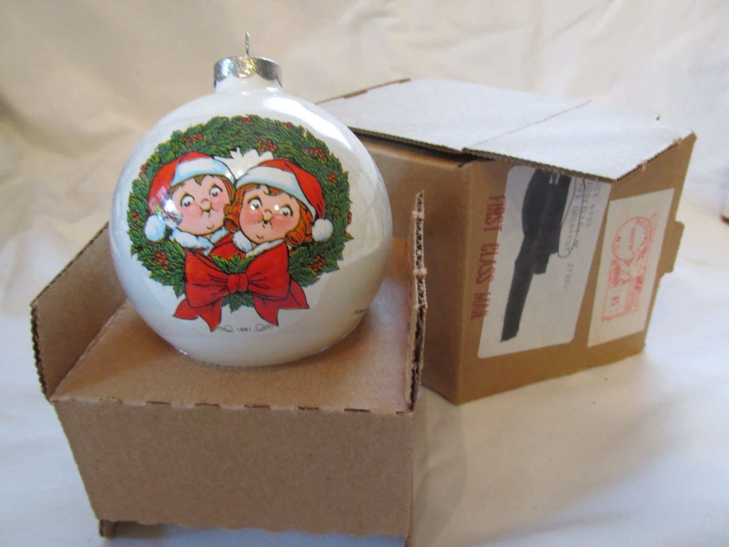 Vintage Campbell's Soup Christmas Ornament 1981 by MaggiesClozzet