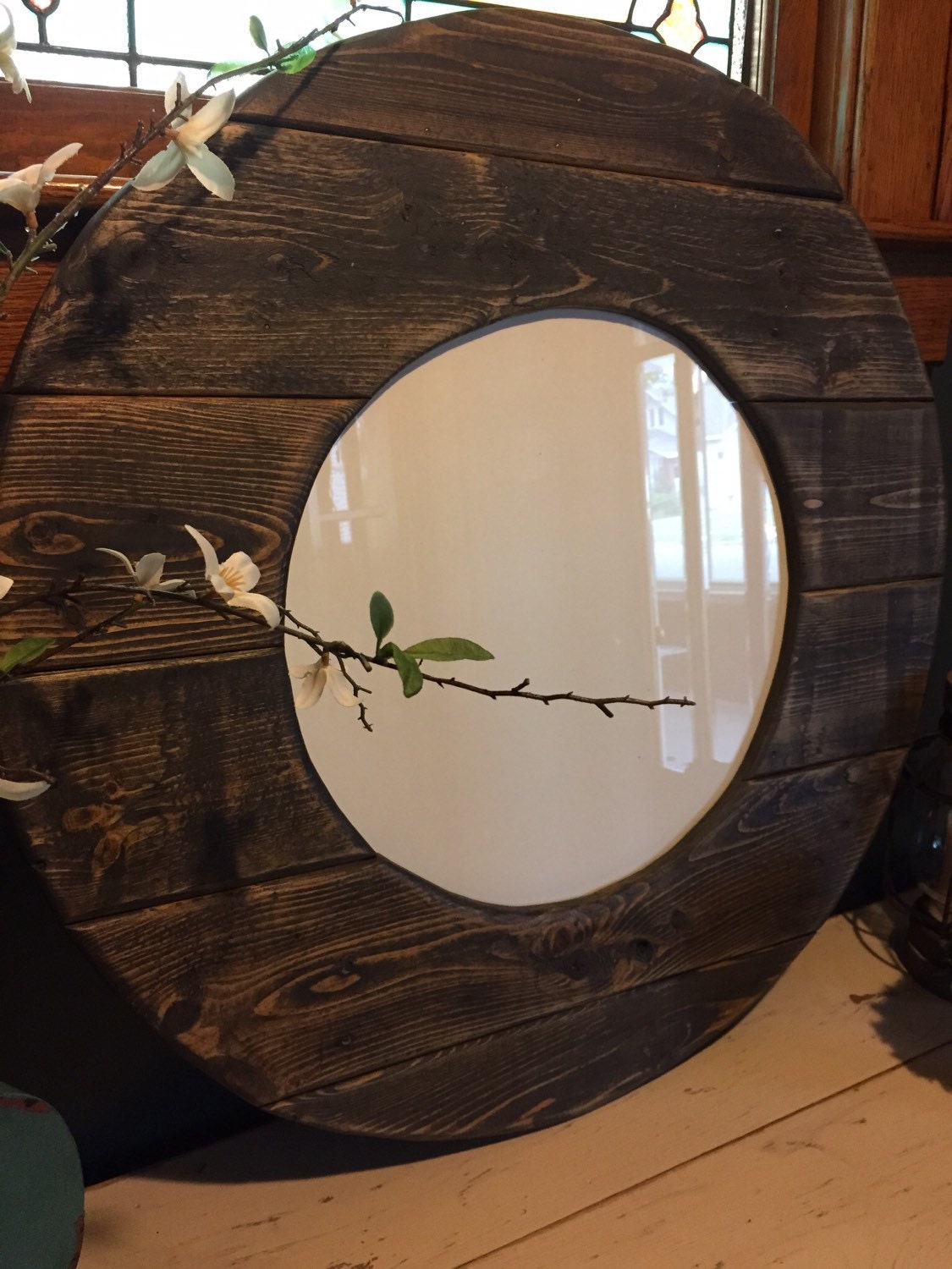 Large reclaimed wood frame/Picture frame/Wood framed by Rustiek