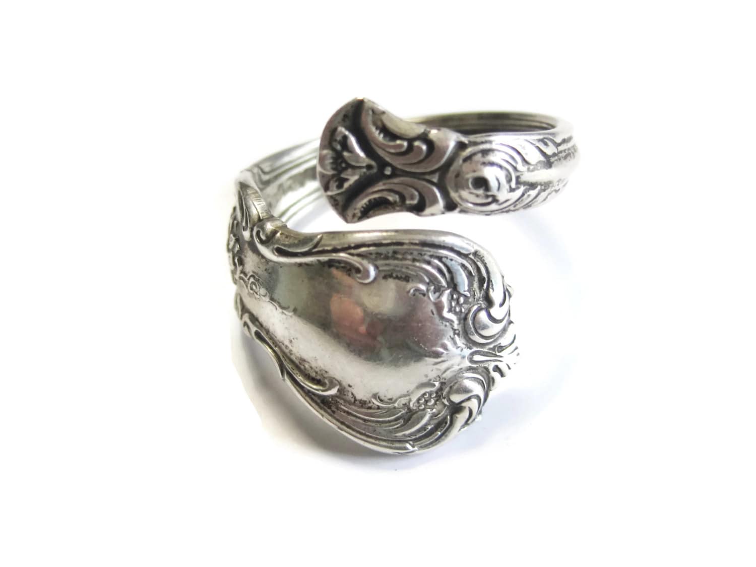 Vintage Sterling Spoon Ring Towle Old Master by BejeweledEmporium