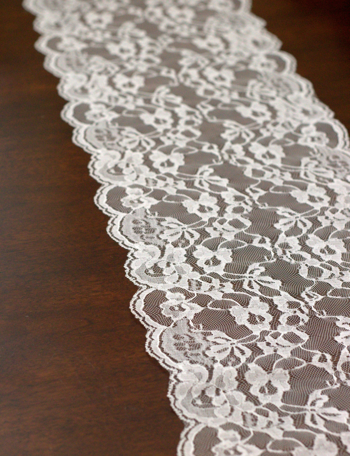 White Lace Runner for Weddings and Special Events 9